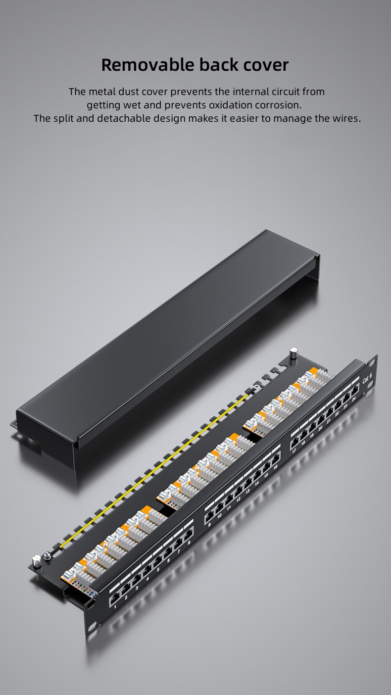 Shielded Network Patch Panel