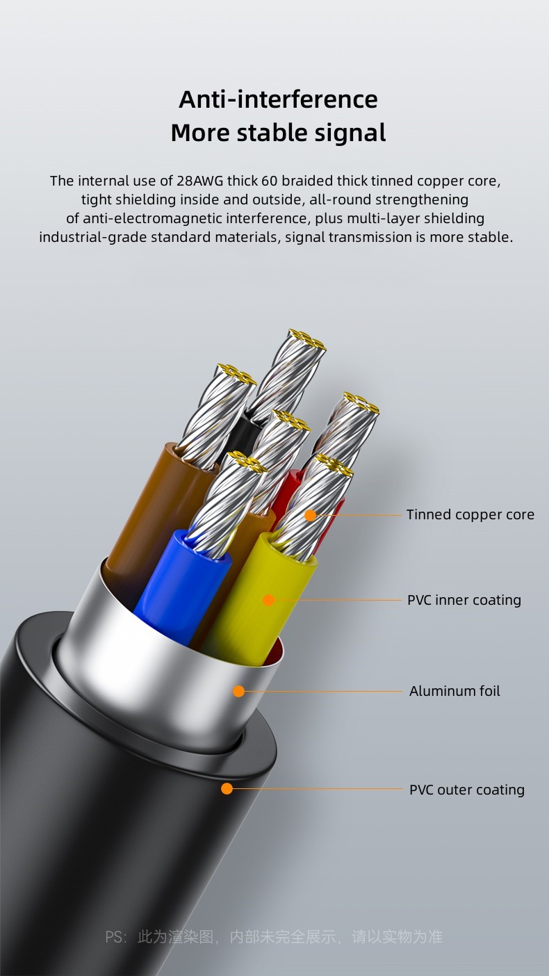 USB to RS485 Serial 6P Terminal Cable