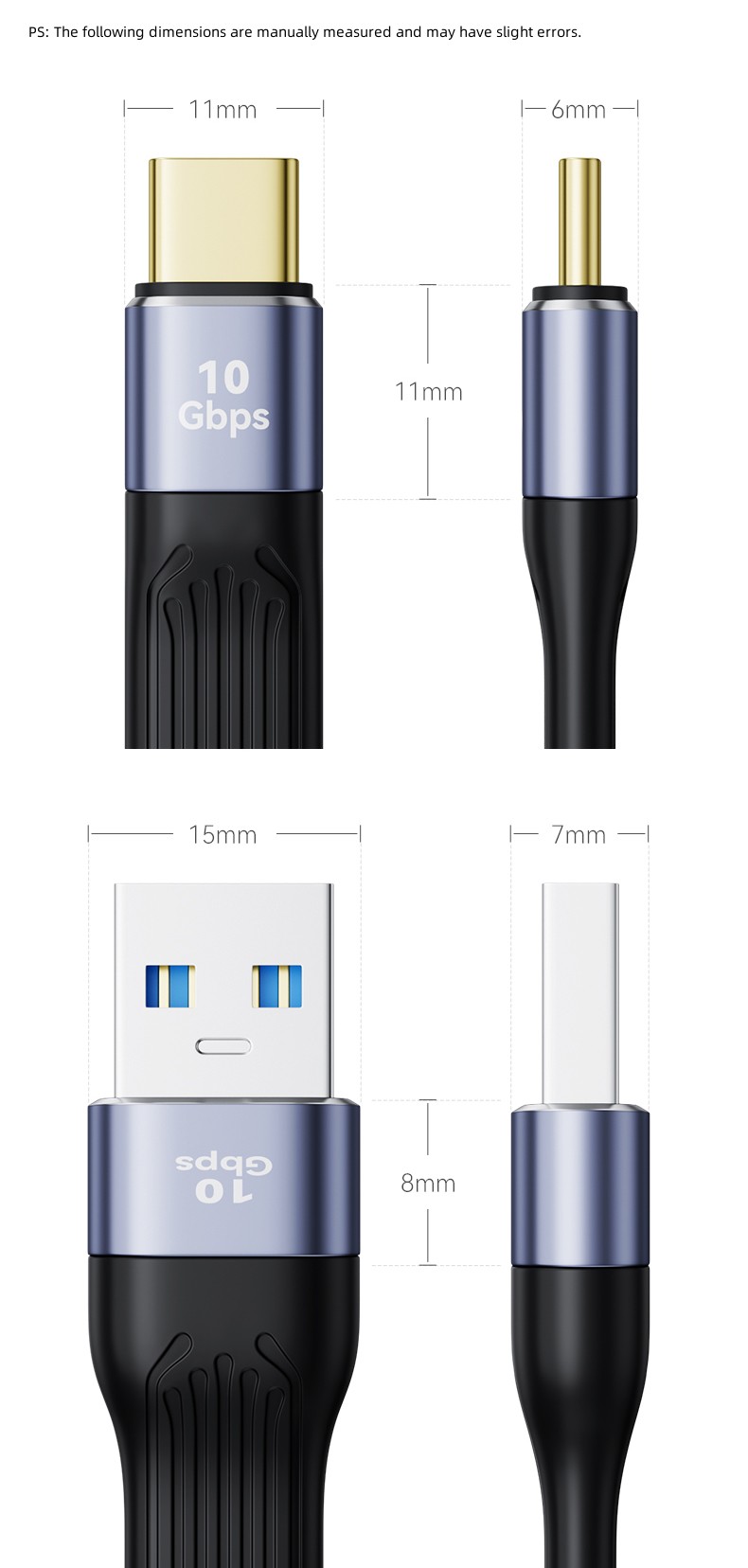 USB3.1 Multifunctional Data Cable