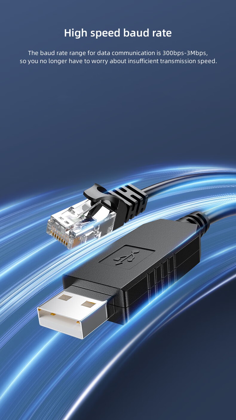 USB to RJ45 RS485 Serial Cable