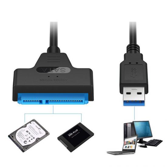 Tech Discount - TD® Adaptateur Câble USB SATA disque dur SSD Vitesse  Transmissions Haute Puissance Disque Dur Transferts Données de Grande  Vitesse - Câble antenne - Rue du Commerce