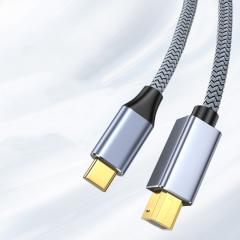 Type-C Male to Printer Data Cable